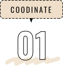 COODINATE 01 春夏コーディネート